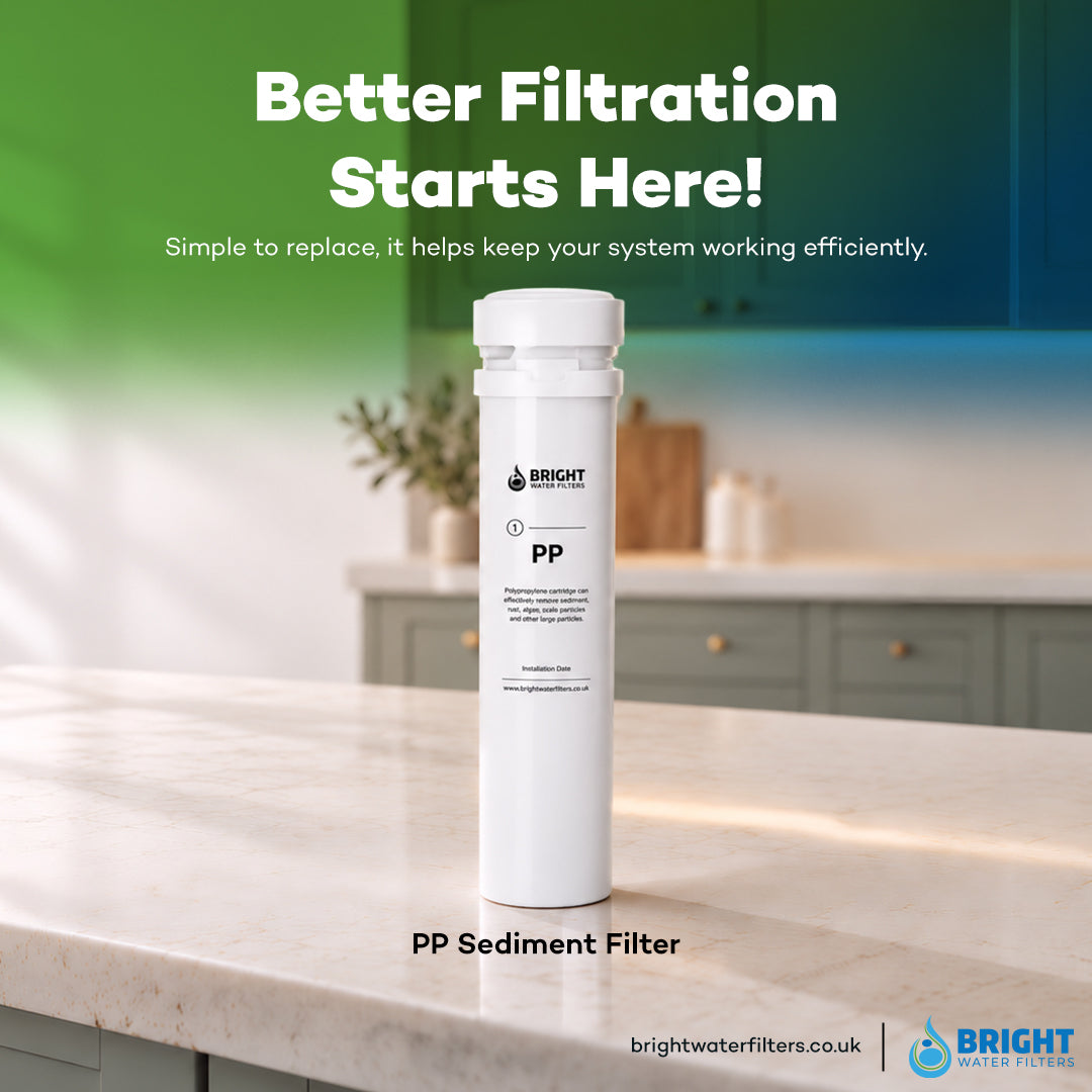 Bright Water Filters - V-3E Replacement Coconut Activated Carbon Filter – Single Pack