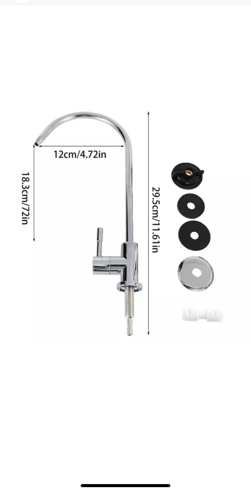 Bright Water Filters - V-3E Under-Sink Water Filter System with Tap