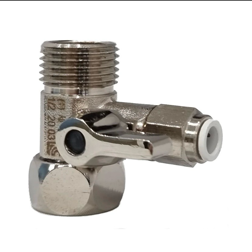 Bright Water Filters - Water Filter Push-Fit Quick Connect Valve – Male & Female