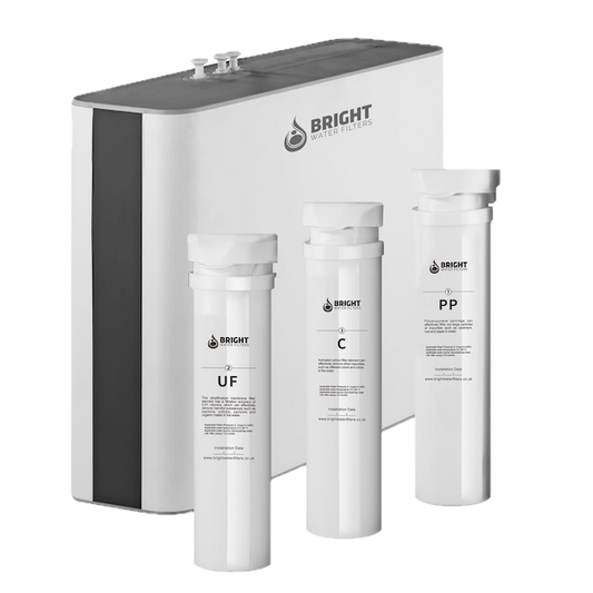 Bright Water Filters - V-3E Under-Sink Water Filter System – Without Tap