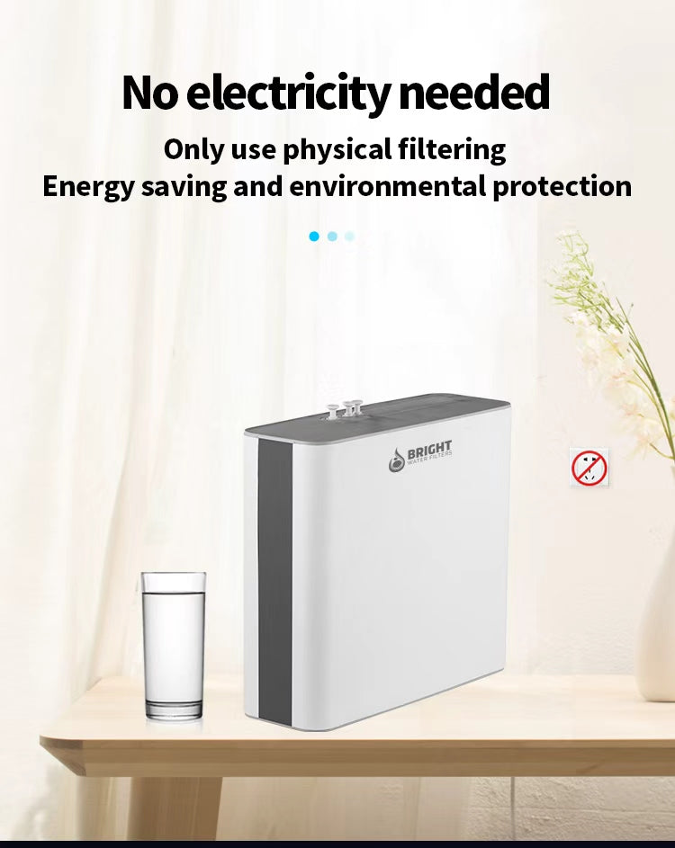 Bright Water Filters - V-3E Under-Sink Water Filter System – Without Tap